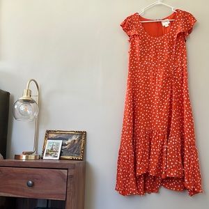 Maeve by Anthropologie gathered dress sz 10